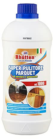 Super Pulitore Parquet, Rhutten, Casa Linda, Detergente Neutro, Profumo Sandalo e Gelsomino, No risciacquo, 1L
