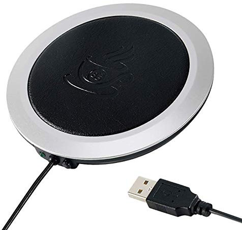 iPobie Chauffe Tasse USB, Chauffe Tasse de Café Chauffante Dessous de Verres pour Chauffe-Café Ustensiles pour Bar Bureau Maison
