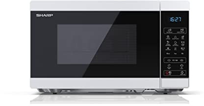 Sharp YC-MG02E-W micro-onde Comptoir 20 L 800 W Bleu, Blanc