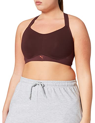 Puma Reggiseno Sportivo da Donna High Support Active Sports, Red Combo, 5A/ B