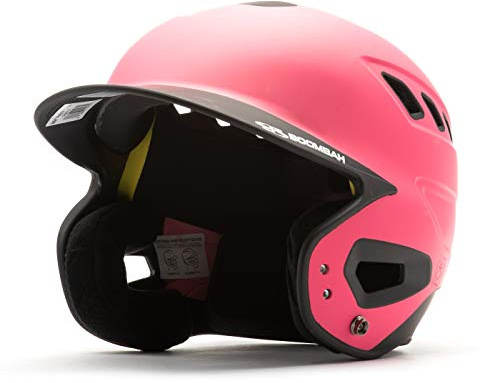 Boombah DEFCON Batting Helmet Pink/Black - Size Senior 7 - 7 3/4