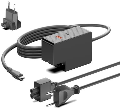 KFD GaN-Ⅲ Ladegerät PD100W, USB C Netzteil 3-Port Schnellladegerät für MacBook Galaxy Huawei Yoga Thinkpad Thinkbook Surface Pro 8 Book 2 Acer Chromebook Switch PD Charger 100W Wandladegerät