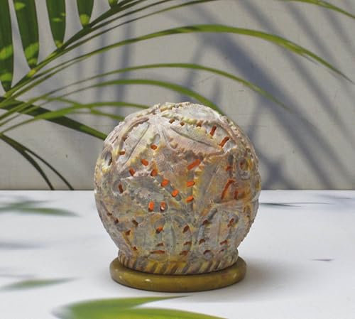 Teelichthalter, Speckstein/Geschenk für geliebte Menschen/Zuhause/Büro, Dekoration (Blatt), 10,2 cm