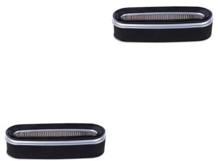 Toddmomy 2pièces Filtre à Air De Remplacement Pour Tondeuse à Gazon Accessoire Pour Débroussailleuse Et Scarificateur Installation Facile Compatible Avec Et