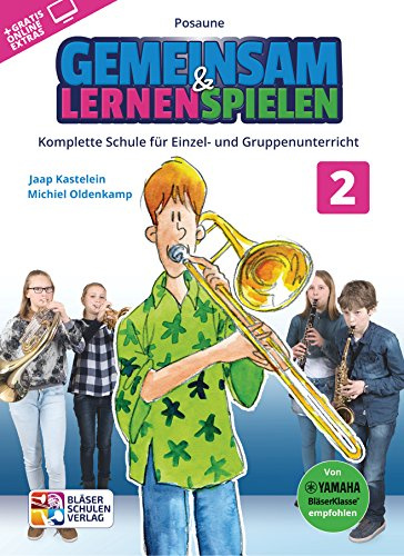 Gemeinsam Lernen und Spielen Band 2. Posaune Solo. Enthält Online-Audio