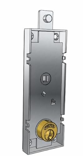 Prefer B551 081D.0200 Serrature per Porte Basculanti/garage con Cilindro Tondo, 30 mm