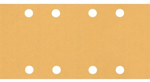 Bosch 10x EXPERT C470 Sandpaper (for Paint on wood, Hardwood, Ø 93x186 mm, Grit 120, Professional Accessory Orbital Sander)