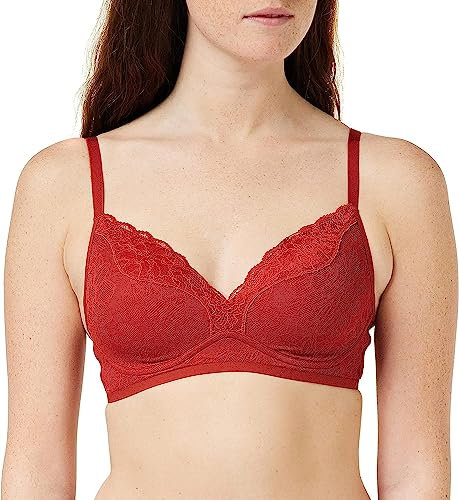 Triumph Damen Fit Smart P01 EX Schalen BH, Spicy Red, 02