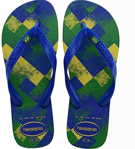 Havaianas Brasil Fresh, Infradito Unisex - Adulto, Blu (Marine Blue), 33/34 EU