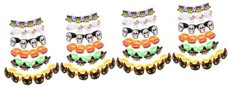 ibasenice 100stücke Teiliges Halloween Junge Mädchen Cartoon Ringe Weiche Gummiringe Für Junge Mädchen Und Erwachsene Party-dekoration Für Halloween Und Feste Spaß Für Freunde Und