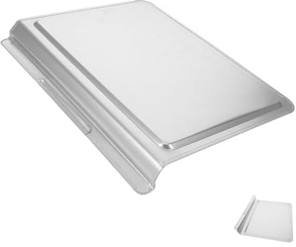 MOLUCKFU Bandeja para Horno Eléctrica Resistente Recipiente Reutilizable para Aceite para Cocina y Asado Antiadherente Fácil Almacenamiento y Transporte