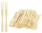 600 Pièces Fourchettes à Cocktail de Bambou, Petites Fourchettes à Apéritif en Bois, Fourchettes à Frites en Bois, Fourchettes à Apéritif pour Pique Nique Fruits Pâtisserie Camping