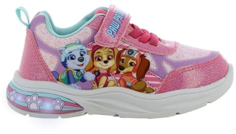 Leomil Paw Patrol Zapatillas con Luces Niña 25, Rosado