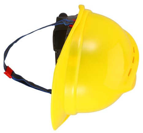 SHINEOFI Casco Sicurezza Giallo Per Edilizia Cappello Da Protezione Testa Robusta Design Ventilato Ed Ergonomico Per Industriale