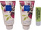 Ted Violet & Bergamot Body Lotion 50ml TWIN PACK Mini Travel Size With Free WaterMelon Lip Balm