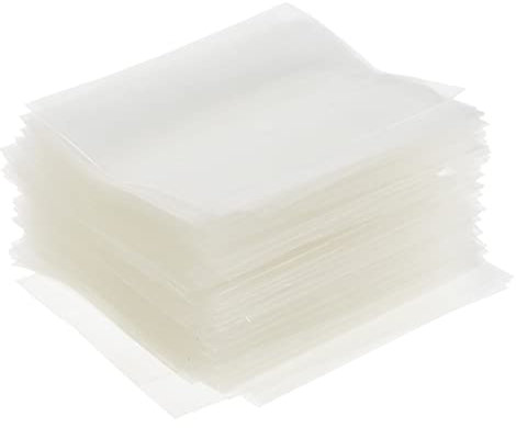 VILLCASE 1000stücke Pvc Schrumpffolie Beutel Hitze Schrumpffilm Für Flaschen Haushaltsverpackung Für Ätherische Öle Und Kleine Behälter Praktisch Und Platzsparend Transparent Für