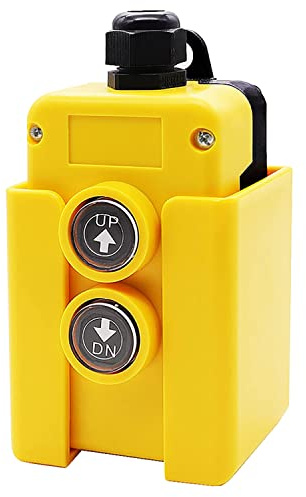 Beifenl Interruptor de control remoto para remolque de volquete, 12 V CC, interruptor de control hacia arriba y abajo, bomba hidráulica, camión de descarga de elevación de acción de potencia