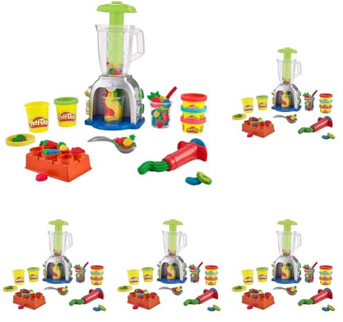 Play-Doh Swirlin' Smoothies Toy Blender Playset (Pack of 5)