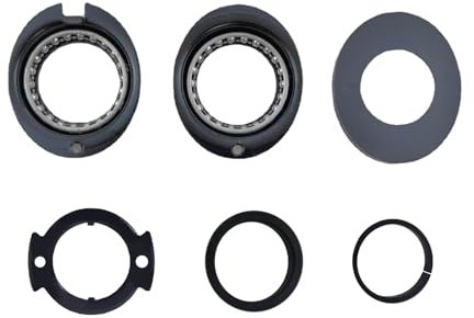 Set di 8 cuscinetti per scooter elettrico, in acciaio, con cuscinetti a sfera, cuscinetti a sfera, cuscinetti a sfera anteriore, ricambio compatibile con scooter M365/Pro/Pro2