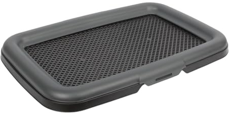Jolie Max Puppy Dog Litter Training Tray. Pet Pee Pad Holder. Portable. Indoor Dog Toilet Training Pad Tray. (Anthracite)