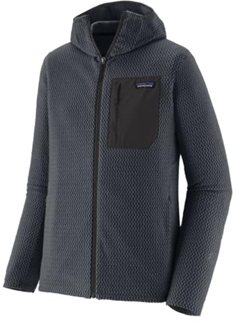 Patagonia Felpa con Cappuccio da Uomo M's R1 Air Full Zip