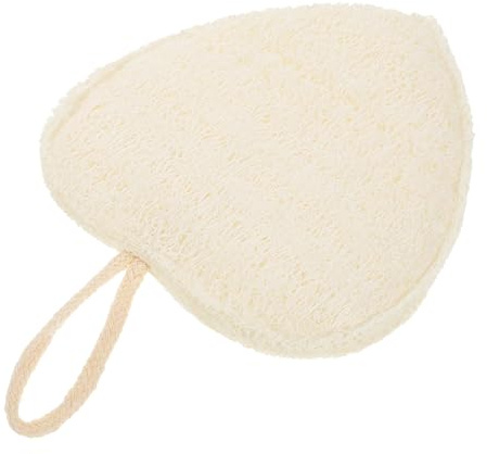 COLLBATH Serviette de Bain Exfoliante Mousse Double Face en Loofah et Coton Massage Dos Nettoyage Corps pour Garçon et Filles