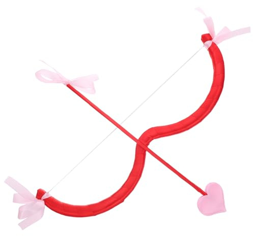 MUELODSIC Ensemble Arc et Flèches de Cupidon en Mousse Accessoires Cosplay et Costume de Fête Légers et Sûrs pour Garçon et Filles pour Saint-Valentin Anniversaire et Photographie