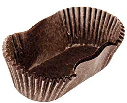 MAQA Pirottini carta ovali per dolci e salati confezione da 1000 pezzi varie misure 3 x 8 x H 2,35 cm/1