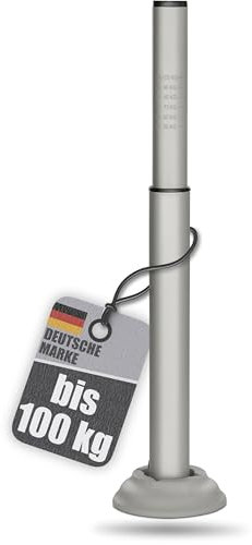 bonsport Stützlastwaage für Wohnwagen und Anhänger – Deichselwaage mit Standfuß von 50-100 kg – Waage Anhängerkupplung