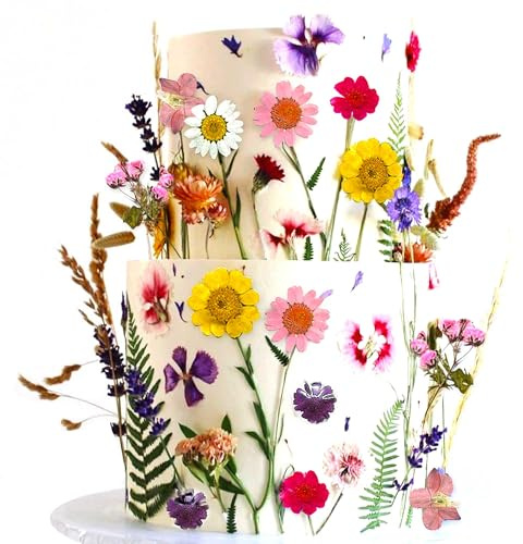 JeVenis Wildflower Tortenaufleger Wildblumen Kuchen Dekoration Baby in Blüte Babydusche Cake Toppers für Frauen Geburtstag Bridal Shower Hochzeit Party Dekoration (Nicht Essbar)