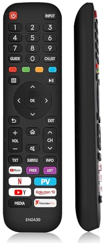 Universal TV Remote for Hisense VIDAA 4K UHD Smart TV