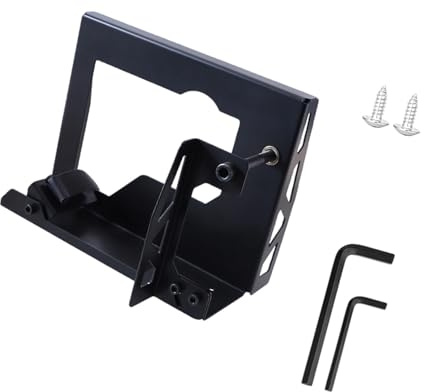 Pialla in lega rinforzata Supporto a inversione finitura opaca 1,4 kg leggero strumento professionale per la lavorazione del legno Installazione rapida Staffa di montaggio