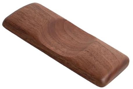 JSGHGDF Handballenauflage aus Holz mit Vintage-Muster, ergonomisches Design für Büros und Gaming, Komfort-ergonomische Unterlage