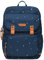 KAUKKO - Mochila universitaria para adolescentes y niñas, casual, para portátiles de 15,6 pulgadas, azul, M, Mochilas Daypack