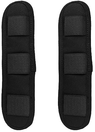DONGKER 2PCS Bag Shoulder Strap Pads,Nylon Replacement Shoulder Pad for Travel Bag Backpack Straps
