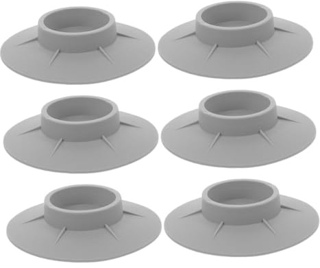 OKUMEYR 6pcs Rubber Washer Machine Vibration Pads Shock Absorber Stabilizer Foot Pads for Washing Machine Dryer Noise Reduction