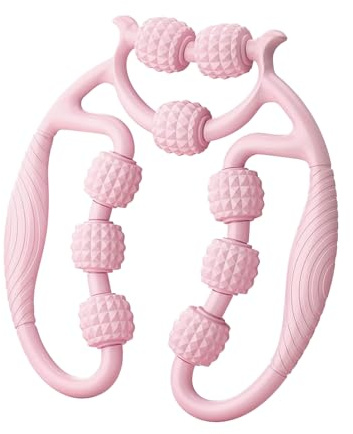 Rouleau Musculaire pour Jambes, Rouleau de Massage Anti-Cellulite 360°, Rouleaux de Massage pour Muscles, Rouleau Cellulite Massage, Soulage la Fatigue, pour Mollets, Jambes, Bras, Point (A)