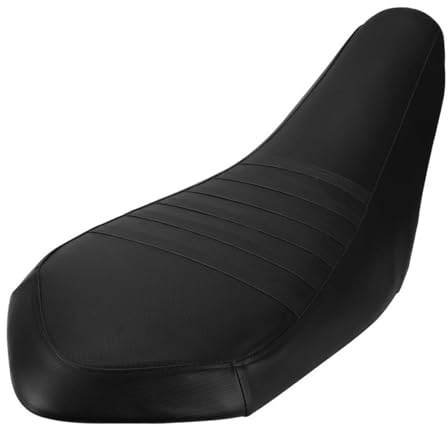 NRTNRFQW Coussins de siège Housse De Siège Antidérapante Et Imperméable en PVC pour Moto Raptor 700(Black3)