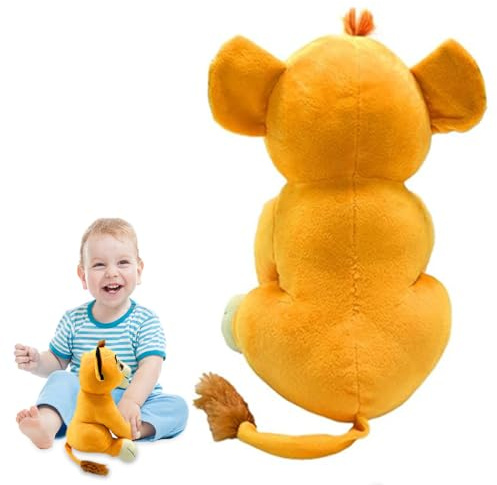 Lion King Plüschtier, König der Löwen Kuscheltier, Lion Plush Toy, Löwen Plüsch puppen für Kinder, Löwen Cartoon puppe, Lion King Anime Plush Figuren, Löwen Stoffpuppe, für Jungen und Mädchen