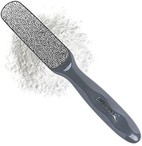Probelle Double Sided Multidirectional Nickel Foot File Callus Remover - Immediately Reduces calluses and Corns to Powder for Instant Results, Safe Tool (Dark Grey)