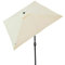 AKTIVE 61118 - Sombrilla jardín y terraza exterior cuadrada antiviento 2,7 x 2,7m, Altura 2,6m, Protección UV50, De aluminio, fácil de plegar e instalar, Sombrillas terraza, parasol jardín