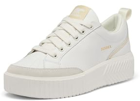 SOREL Women's ONA AVE Low Sneaker - Sea Salt, Bleached Ceramic - 5