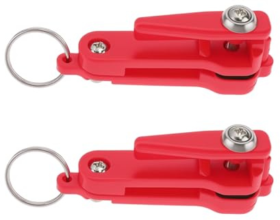 Be In Your Mind 2 Clips de Liberación de Tensión de 67,1 X 18,2 Mm con Anillos Clip de Liberación de Pesca Downrigger Barco Cometa Y Tablas de Planeo