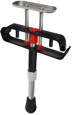 AKOOSY Blocco Fermapiede Auto Antifurto in Acciaio Resistente Dispositivo Freno Per Auto Suv e Furgoni Facile Da Installare Sicurezza Anti-rubata Avanzata