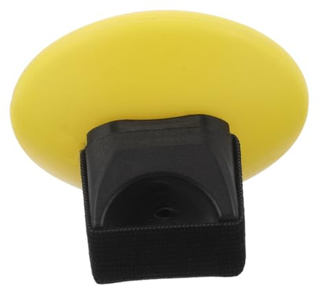 Accessoire pour Tambour Africain, Instrument à Secouer Jaune en Plastique