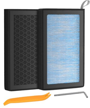 (Set of 2) ModelY Model3 Cabin Air Filter HEPA Air Filter with Activated Carbon Air Conditioning Filter For Tesla Model Y Model 3 2016-2026 Accessories