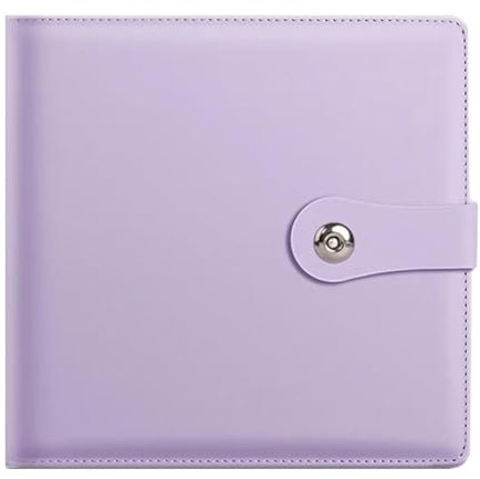 Opatiny 100 Pockets 25 Sheets Double Sided Album Banknotes, Stamps, Notes and Collectibles Storage Book