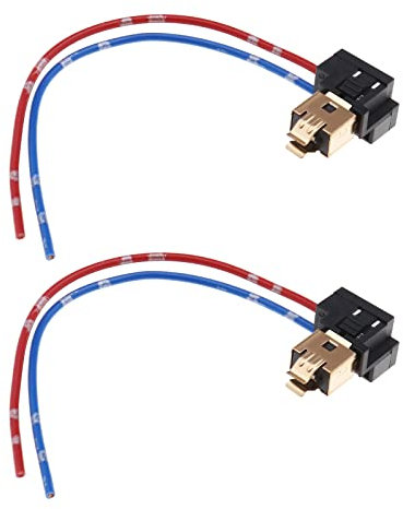 EMSea 2 STÜCKE H1 H3 Auto Licht Sockel Verlängerung Kabelbaum Stecker LED Scheinwerfer Adapter Nebelscheinwerfer Birne Kabelbaum Stecker Halter