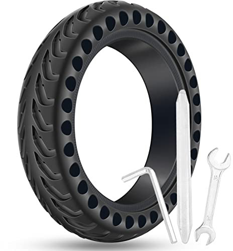 1PCS Solid Reifen kompatibel mit Xiaomi Pro 2 / M365 / M365 Pro / 1S / Essential, 8 1/2 x 2 Ersatz Vollgummireifen kompatibel mit 8.5 Zoll Roller Reifen