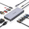 Getatek 12-in-1 Docking Station with 4K HDMI,USB A 3.0 Port and USB C 5Gbps Data Port,VGA,100W PD Charging, Ethernet, SD/TF/MS Card Reader and 3.5MM Audior for MacBook, Acer, Laptops, Surface and More